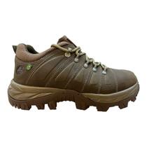 Tenis Masculino Adventure Mac Boot Harpia 01 Esporte Trilha Conforto Couro Emborrachado Marrom Tenis Masculino Adventure Mac Boot Harpia 01 Esporte Trilha Conforto Couro Emborrachado Marrom
