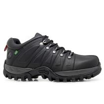 Tênis Masculino Adventure Macboot Uirapuru 05 Couro Preto