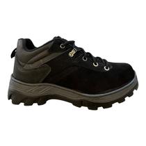 Tenis Masculino Adventure Wonder Comfort Casual Couro Nobuck Tratorado Conforto 2047 Preto
