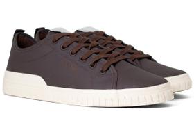 Tênis Masculino Aramis Casual Deep Leather Couro Confortável Costurado AM103