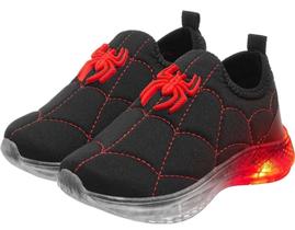 Tênis masculino aranha Com Luz Tênis masculino aranha Com Luz
