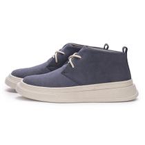 Tênis Masculino Até 46 Couro Avalon Adam em Couro Jeans