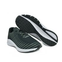 Tenis Masculino Barato Academia Caminhada Confortável Leve e Macio Cor Preto e Grafite