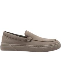 Tênis Masculino Bill Slip On em Couro Democrata 240904 Rato