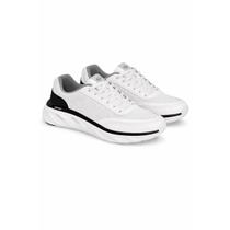 Tênis Masculino BR Sport 60016.102 BRANCO PRETO - Tênis Masculino BR Sport 60016.102 BRANCO PRETO -