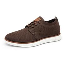 Tênis Masculino Bruno Marc KnitFlex Mesh Marrom Tamanho 9