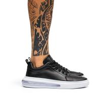 Tênis Masculino Casual Amortecimento Gel Sola Alta