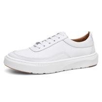 Tênis Masculino Casual Branco Couro DIfranca - 040