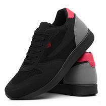 Tênis Masculino Casual Conforto e Estilo Preto Tênis Masculino Casual Conforto e Estilo Preto