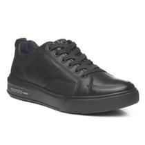 Tênis Masculino Casual Elástico Leve Macio Em Couro Pegada Tênis Masculino Casual Elástico Leve Macio Em Couro Pegada