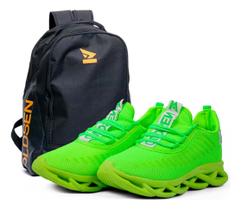 Tenis Masculino Casual Para Academia Confortável Leve Mochila Escolar Trabalho Dia a Dia
