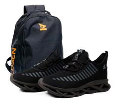 Tenis Masculino Casual Para Academia Confortável Leve Mochila Escolar Trabalho Dia a Dia