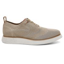 Tenis Masculino Centuria Casual Knit Bege
