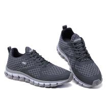 Tênis Masculino Cinza Lege Front Ascension Esporte Caminhada Corrida Academia Leve Macio Confortável Tênis Masculino Cinza Lege Front Ascension Esporte Caminhada Corrida Academia Leve Macio Confortável