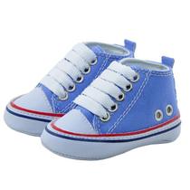 Tênis Masculino com Ilhós e Atacador - Brim e Sintético - Azul Royal/Branco/Marinho/Verm Tênis Masculino com Ilhós e Atacador - Brim e Sintético - Azul Royal/Branco/Marinho/Verm