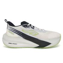 Tênis Masculino Corrida com Placa Torx Aero Branco Cor:BrancoTamanho:41