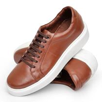 Tênis Masculino Couro Confort Sneaker Casual Premium Tênis Masculino Couro Confort Sneaker Casual Premium