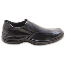 Tênis Masculino Couro Preto Resistente Calce Fácil Confortável Casual Trabalho Servente Pedreiro Tênis Masculino Couro Preto Resistente Calce Fácil Confortável Casual Trabalho Servente Pedreiro