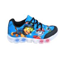 Tenis Masculino De Led Infantil Patrulha Canina Meninos + Chinelo PC