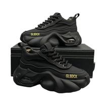 Tênis Masculino De Outono Confortável Com Plataforma Grossa Estilo Designer Casual Esportivo Tênis Masculino De Outono Confortável Com Plataforma Grossa Estilo Designer Casual Esportivo