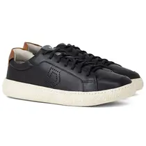 Tênis Masculino Democrata Casual Denim Bora Couro Confortável Cadarço Solado Tênis Masculino Democrata Casual Denim Bora Couro Confortável Cadarço Solado