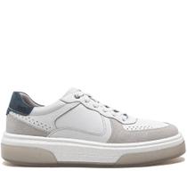 Tênis Masculino Democrata Denim Beat Pulse 623101 Branco