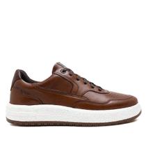 Tênis Masculino Democrata Denim Drake 600101 Tan