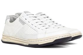 Tênis Masculino Democrata Denim Jay Casual Couro Cadarço Elástico Conforto Tênis Masculino Democrata Denim Jay Casual Couro Cadarço Elástico Conforto