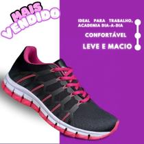 Tênis Masculino e Feminino Esportivo De Academia Caminhada Corrida Promoção Envio Imediato