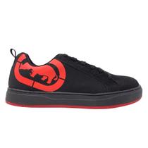 Tenis masculino ecko rhino graffiti casual skate couro