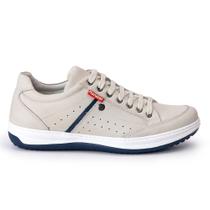 Tênis Masculino Em Couro Ranster Antistress Palmilha Em Ge 3030
