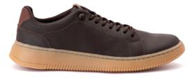 Tenis Masculino Em Couro Sapatenis Social Casual Confortavel