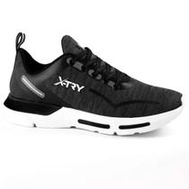 Tênis Masculino Esportivo Academia Treino Confortável Xtry Preto