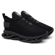 Tênis Masculino Esportivo Confortável Caminhada Envio Já