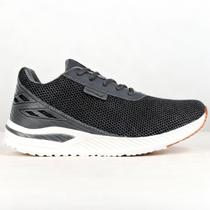 Tênis Masculino Esportivo Corrida Treino Off Black Energy Running Leve