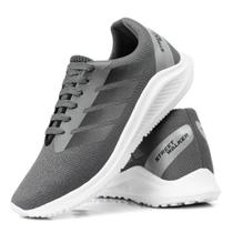 Tênis Masculino Esportivo em Nylon Leve Chumbo Tênis Masculino Esportivo em Nylon Leve Chumbo