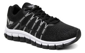Tênis Masculino Esportivo Leve Confortável + Relogio Envio Rapido - Street Walker