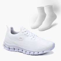 Tênis Masculino Esportivo Leveza e Conforto Para o Cross Com Meia Cano Médio Para Caminhadas, Treinos, Cross e Uso Diário