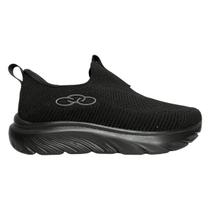 Tênis Masculino Esportivo Olympikus Clic Slip On Calce Fácil Dia A Dia Caminhadas Academia Macio