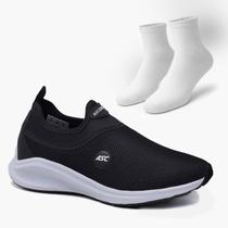 Tênis Masculino Esportivo Ortopédico Ascension Leve e Confortável com Meia Cano Médio, Caminhada, Academia, Corrida Leve e Uso Diário Tênis Masculino Esportivo Ortopédico Ascension Leve e Confortável com Meia Cano Médio, Caminhada, Academia, Corrida Leve e Uso Diário