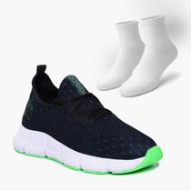 Tênis Masculino Esportivo Ultra Leve Conforto e Cross Com Meia Cano Médio Para Caminhadas, Treinos, Cross e Uso Diário Tênis Masculino Esportivo Ultra Leve Conforto e Cross Com Meia Cano Médio Para Caminhadas, Treinos, Cross e Uso Diário