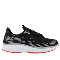 Tênis Masculino Everlast Modelo Stark II - SEMA 178 - Preto/Vermelho