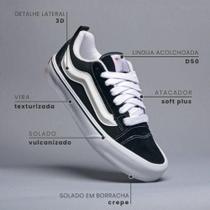 Tênis Masculino Feminino Casual De Skatista Vanscys De Academia Caminhada Corrida
