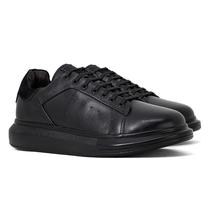 Tênis Masculino Ferracini Casual Impulse 24h Couro Cadarço Conforto Sneaker