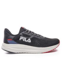 Tênis Masculino Fila Fastness Mesh Preto/Cinza Tênis Masculino Fila Fastness Mesh Preto/Cinza