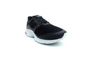 Tênis masculino fila racer move - preto/branco/vermelho