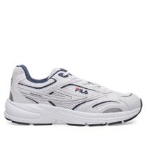 Tênis Masculino Fila Runner 2K Super Action Branco/Marinho Tênis Masculino Fila Runner 2K Super Action Branco/Marinho