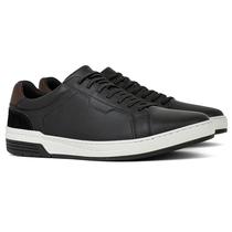 Tênis Masculino Freeway Casual Angel Couro Confortável Cadarço Elástico