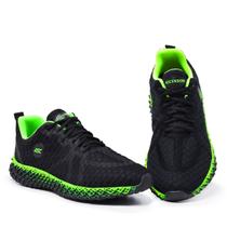 Tênis Masculino Ghost ACS Verde Esporte Caminhada Corrida Academia Leve Macio Confortável Tênis Masculino Ghost ACS Verde Esporte Caminhada Corrida Academia Leve Macio Confortável