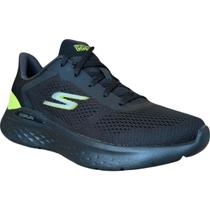 Tênis Masculino Go Run Lite Goga Mat Ultra Go Mstrike Corrida 894340 Skechers Preto